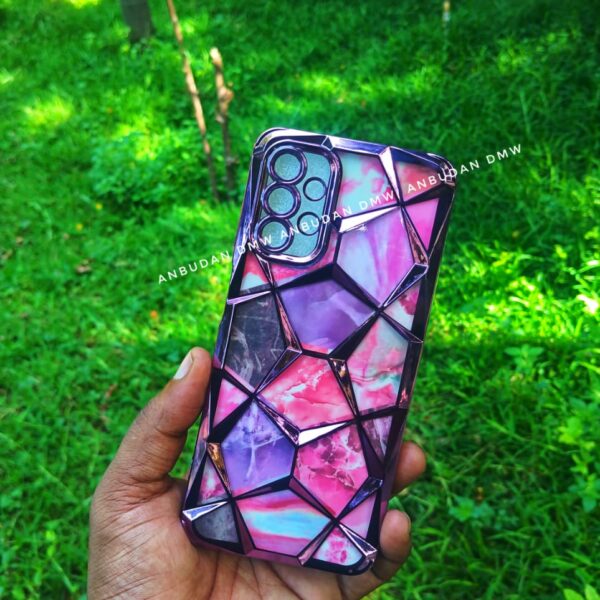 Diamond Aura Protective Case With Keychain